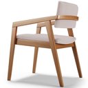 Ver imagem 7 de Kit 02 Cadeiras para Sala de Jantar Estar Living Giorgia B04 Linho Bege - Lyam Decor