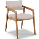 Ver imagem 3 de Kit 02 Cadeiras para Sala de Jantar Estar Living Giorgia B04 Linho Bege - Lyam Decor