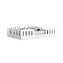 Ver imagem 2 de Cama Casal Infantil Montessoriana Helo - Branco