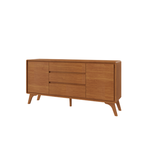 Buffet Sinus 2 Porta 3 Gavetas Mavaular Naturale
