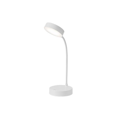 Abajur Branco Puck Led Taschibra Recarregável sem Fio 4w Sensor Touch - Branco