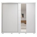 Ver imagem 2 de Guarda Roupa Casal 2 Portas 4 Gavetas Romanus Branco Caemmun