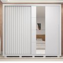 Ver imagem 1 de Guarda Roupa Casal 2 Portas 4 Gavetas Romanus Branco Caemmun