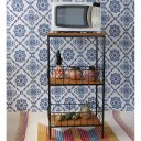 Ver imagem 1 de Fruteira Suporte Micro-ondas Minas Rústico Suporte de Microondas