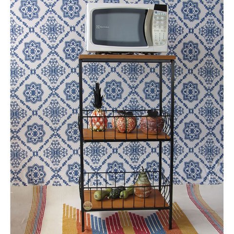 Fruteira Suporte Micro-ondas Minas Rústico Suporte de Microondas