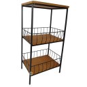 Ver imagem 5 de Fruteira Suporte Micro-ondas Minas Rústico Suporte de Microondas