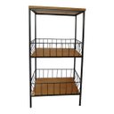 Ver imagem 2 de Fruteira Suporte Micro-ondas Minas Rústico Suporte de Microondas