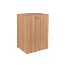 Ver imagem 3 de Mesa Articulável com Estante Amêndoa Tecnomobili Me4170 Cor: Amêndoa