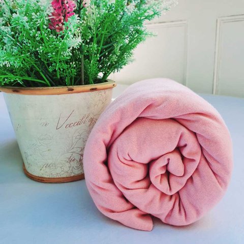 Lençol Avulso Malha 100% Algodão Casal Rosa Linha Trento Camitália 1 Peça