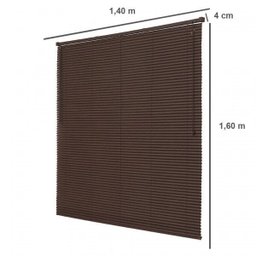 Persiana PVC Texturizada 25mm Isadora Design 1,60mx1,40m - 5