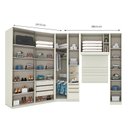 Ver imagem 2 de Quarto Modulado Solteiro Ambiente 4 New Predileto 6 Peças Areia - Henn