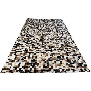 Tapete De Couro marrom misto 2,00x3,50 sem bordas