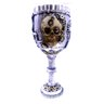 Taça Cálice Medieval Caveira Crânio Presente Rock Inox Vinho - 1