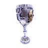 Taça Cálice Medieval Caveira Crânio Presente Rock Inox Vinho - 3