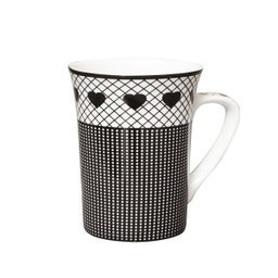 Caneca de Porcelana Fina Poá 330 ml Class Home 2 peças - 3