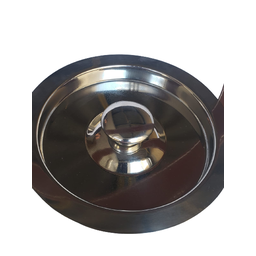 Balde de Gelo Inox Com Tampa Alça Couro - 8