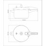 Panela de Pressão Tramontina Allegra em Aço Inox Fundo Triplo 22 Cm 6 L Tramontina - 11