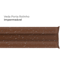 Veda Fresta Protetor Porta Rolinho Impermeável 90Cm Comfort Door Vedação Contra Poeira Inseto Branco - 8