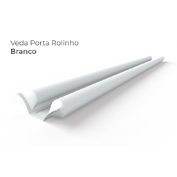 Veda Fresta Protetor Porta Rolinho Impermeável 90Cm Comfort Door Vedação Contra Poeira Inseto Branco - 2