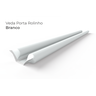 Veda Fresta Protetor Porta Rolinho Impermeável 90Cm Comfort Door Vedação Contra Poeira Inseto Branco - 2