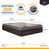 Cama Box Baú com Colchão de Espuma Mega Pillow Casal 138 Cm - 4