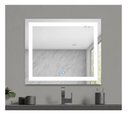 Ver imagem 4 de Espelho Jateado Iluminado com Led Frio e Touch 70x60cm Horizontal