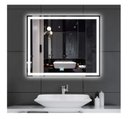 Ver imagem 1 de Espelho Jateado Iluminado com Led Frio e Touch 70x60cm Horizontal