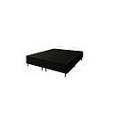 Ver imagem 3 de Cama Preta Corino Box Bau King 1,93cm Premium Blindada Super Reforçada
