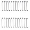 Alça de Apoio Barra 80cm Inox Segurança Kit 24 Unidades Acessibilidade Idoso Cadeirante Deficiente G - 1