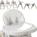 Ver imagem 3 de Cadeirinha de Alimentação Burigotto Prima Pappa Zero 3 Gold