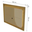 Ver imagem 6 de Painel para Tv Oslo Grigio Gloss Freijo 182cm Província