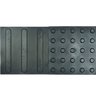 Piso Tátil Alerta Preto 25x25x5mm Kit com 16pçs.=m2 - 2
