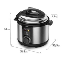 Panela de Pressão Elétrica 5 L Efficient com Timer 220 V Electrolux - 2