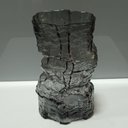 Ver mais imagens de Vaso Decorativo Enfeite Casa Home&Co 25x11x11cm Vidro Cinza