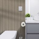 Ver mais imagens de Painel Ripado Prime Madeira PVC Mogno Cinza 2,9m x 16cm