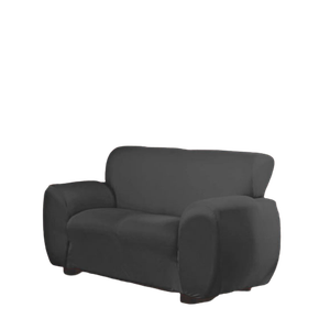 Capa de Sofá Coladinha Kit 2 Lugares Chumbo