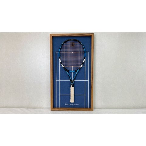 Quadro Decorativo Porta Raquete de Tênis Rod Laver Arena