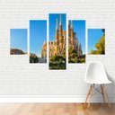 Ver imagem 1 de Quadro Templo Sagrada Família Barcelona Catalunha Canvas