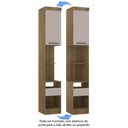 Ver imagem 6 de Conjunto Quarto Queen 6 Peças 7 Portas 2 Gavetas Paris Eucamóveis
