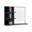 Ver imagem 1 de Armário Para Banheiro Lugano Preto 60 x 45cm
