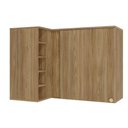 Ver imagem 1 de Armário Aéreo Cozinha Modulado Canto Reto Botanic M636 c/ 1 Porta Nogueira - Kappesberg