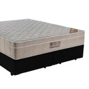 Ver imagem 4 de Cama Box Queen Bipartido Sintético + Colchão Ortobom Airtech Molas Ensacadas 65x158x198 Cor:preto
