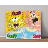 Quadros Decorativos Bob Esponja 0011 - Medidas: 50cm x 40cm - 2