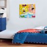 Quadros Decorativos Bob Esponja 0011 - Medidas: 50cm x 40cm - 1