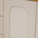 Ver imagem 7 de Cômoda de Bebê com 4 Gavetas 1 Porta Bala de Coco Expresso Móveis Branco/Nature