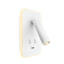 Ver imagem 1 de Arandela Direcionável Led Leitura Interruptor Usb Sala Bet79