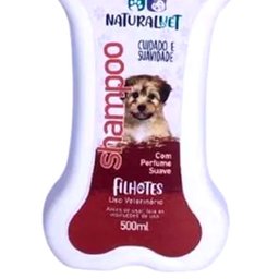 Shampoo Pet Naturalvet Filhotes Cuidado e Suavidade 500ml - 2 Shampoo Pet Naturalvet Filhotes Cuidado e Suavidade 500ml - 2