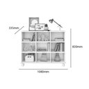 Ver imagem 3 de Kit 2 Nichos Organizadores com 9 Gavetas Preto/Colorido - FdECOR