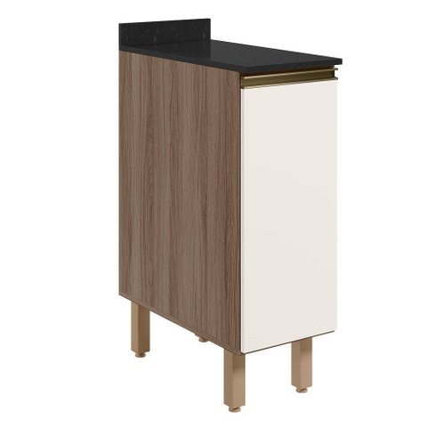 Balcão 300x850x515 01 Porta com Tampo 25mm Nicioli