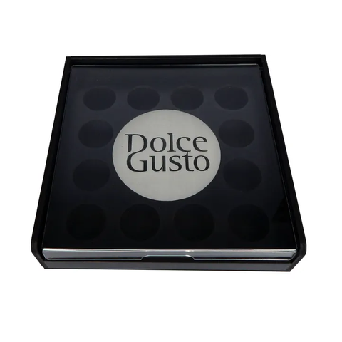 Porta Capsulas Dolce Gusto mdf tampa em Acrílico
